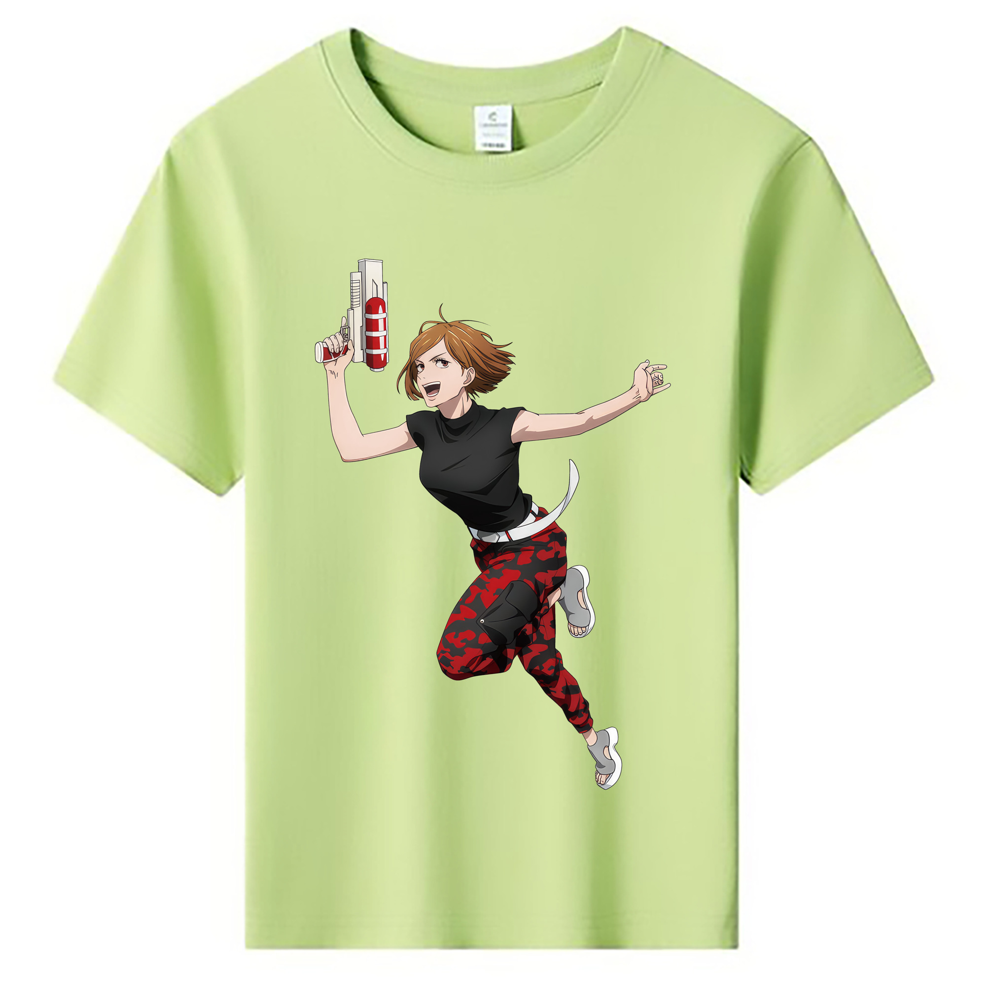 （画像用） 呪術廻戦 Jujutsu Kaisen 綿100％キッズTシャツ（フロントプリント）